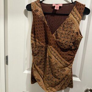 Vintage brown tank